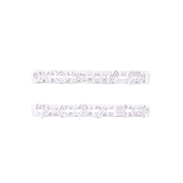 Youkk Christmas Fondant Mold Universal Kitchen Bakeware Adorable Xmas Dessert Baking Tools Biscuit Making Mould Cookie Shaping Tool