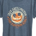 thumbnail image 3 of The Nightmare Before Christmas - Jack Skellington Pumpkin King - Women's Short Sleeve Graphic T-Shirt, 3 of 5
