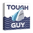thumbnail image 2 of Creative Products Tough Shark Guy 16x16 Canvas Wall Art, 2 of 5
