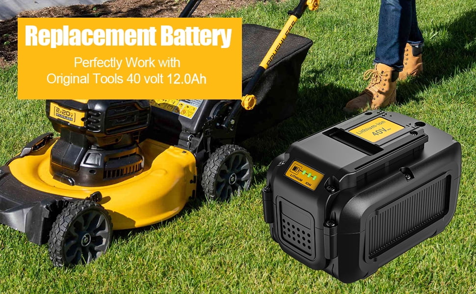 ABEDEN 40V 12.0Ah Replacement Battery for DCB404