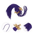 thumbnail image 1 of unbranded 8Ud Accesorios Para Graduación En Poliéster Morado Con Charme 2026 Distintivo, 1 of 7