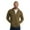 Olive, variant on SLM Mens Polar Fleece Long Sleeve Full Zipper Zip Up Jacket Winter Turtleneck