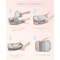 thumbnail image 5 of Compression Packing Cubes for Travel, Lightweight Travel Essentials Accessories for Women, Cruise Essentials for Suitcase Organizer Bags Set, Durable Luggage Organizer Bags, 5 of 31