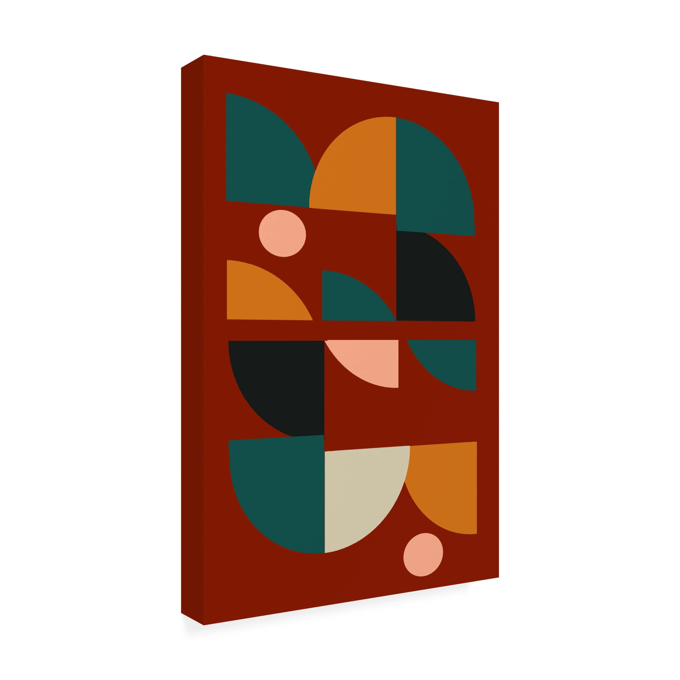 Trademark Fine Art Vision Studio Arches on Rust III Canvas Wall Art