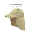 thumbnail image 2 of Jiibva Outdoor Men Sun Hat with Removable Neck Flap Fishing Hat for Women UPF 50+ Sun Protection Cap Safari Hiking Hat, 2 of 7