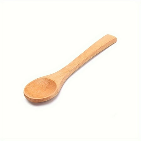 

JNZOUHA NEWKBO 1pc Round Bamboo Spoon Honey Spoon Jam Spoon Bamboo Tea Coffee Salt Spoon Kitchen Tools Kitchen Gadgets Flatware