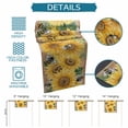 thumbnail image 6 of Sunflower Table Runner 72 Inches, Green Botanical Yellow Floral Vintage Bed Runner Dresser Scarves Tabletop for Indoor Outdoor Parties/Ceremony/Banquet, 14" x 72", 6 of 9