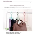 thumbnail image 5 of El gancho para colgar abrigos se puede superponer, estante para cinturón, gancho giratorio de cinco garras, estante para zapatos de secado multifunción, 5 of 5