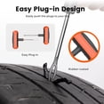thumbnail image 4 of ETENWOLF Universal Tire repair Plug Kit,Heavy Duty Car Emergency Tool Kit for Flat Tire Puncture Repair - Vehiclex Essential Kit for Car, Motorcycle, 4 of 6