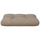 thumbnail image 5 of Cojín Pallet VidaXL Taupe 100% poliéster, fibra hueca, 60 x 40 x 12 cm, 5 of 9