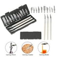 thumbnail image 5 of 3D Printer Accessory Kit with 13-Piece Trimming & Grinding Tools, 10-Piece File Set, Tweezers, Pliers & NB1100 Blue Plastic Trimming Kit - High-Speed Steel & ABS Material for 3D Model Cleaning,, 5 of 5
