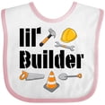 thumbnail image 3 of Inktastic Lil Builder Future Construction Worker Boys or Girls Baby Bib, 3 of 4