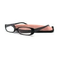 thumbnail image 5 of EYE ZOOM 5 Pack Plastic frame Fashion Design Reading Glasses with Pouch for Women (Pink, Strength: +1.00), 5 of 6