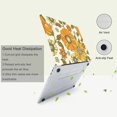 thumbnail image 3 of Hard Cover for MacBook Pro 15 inch Case A1398 2015 2014 2013 2012 with Retina Display, Plastic Laptop Hard Shell Case & Keyboard Cover for MacBook Pro 15 Retina,Yellow Flower, 3 of 7