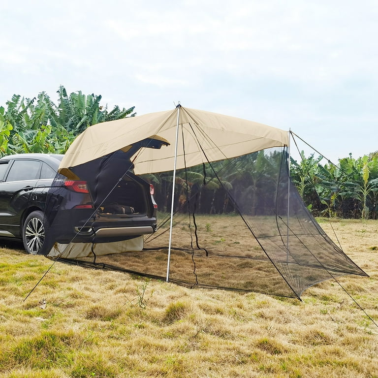 Auto Canopy Tent Roof for SUV Car Outdoor Camping Travel Beach Sun Shade 