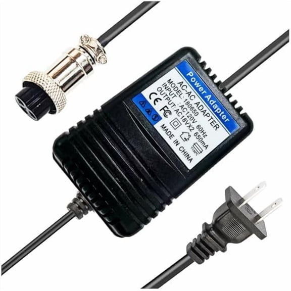 for Alesis MultiMix 8 USB FX – 8 Power Adapter,Compatible with Alesis MultiMix 8 USB FX – 8 Supply Cord a Perfect Replacement to