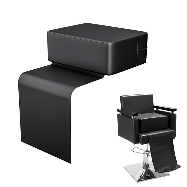 Salon Booster Seat PENNYNANA - Cojín de piel para niños, color negro