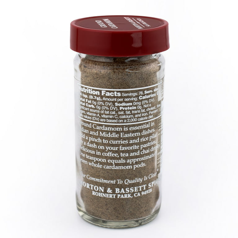 Black Cardamom Powder 1.9 oz Jar
