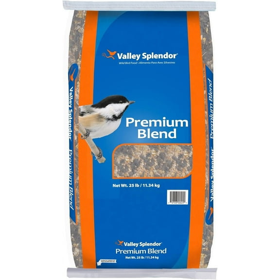 Valley Splendor Premium Blend Bird Seed, 25 lbs