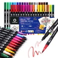 thumbnail image 1 of Rotuladores Artecho, 36 colores, doble punta, para libros de colorear para adultos, 1 of 6