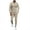 Khaki, variant on Sweat Pants for Men Spring Sports Leisure Suit Slim Fit Men's Fitness Running Two-piece Set Khaki