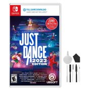 Just Dance 2023 Edition for Nintendo Switch with BOLT AXTION Bundle
