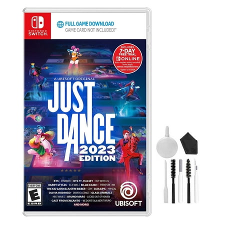 Just Dance 2023 Edition for Nintendo Switch with BOLT AXTION Bundle