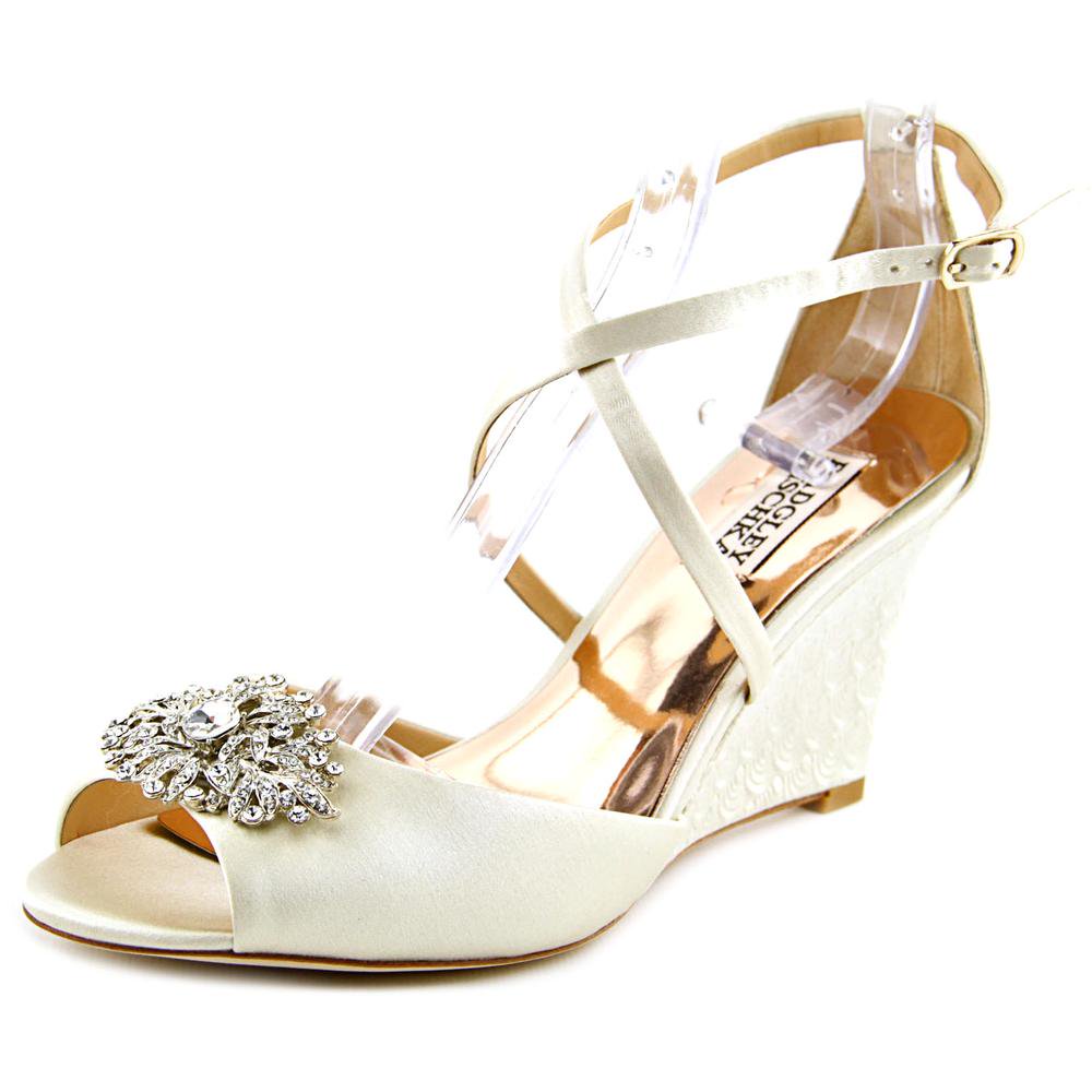 badgley mischka abigail wedge