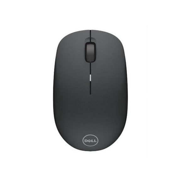 Dell WM126 - Mouse - optical - 3 buttons - wireless - RF - USB wireless receiver - black - for Inspiron 3195 2-in-1, 34XX, 35XX, 5490, 7790; Inspiron Chromebook 3100 2-in-1; Vostro 3671