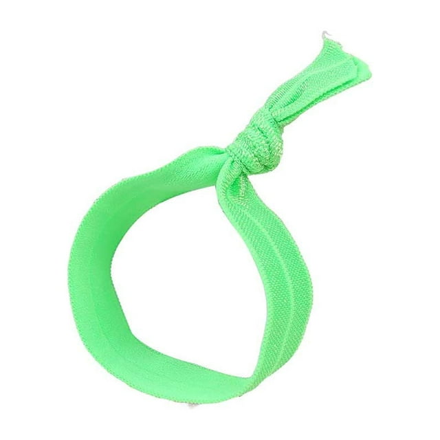 Anneau de Cheveux Sans Couture Haute Élasticité Nouée Réglable Ponytail Titulaire Cheveux Colorés Corde Scrunchies Accessoires Multi Couleur Fruit Vert