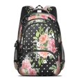 thumbnail image 2 of Pioneer Flower Backpack for School,Cute School Bag,Schoolbag with Adjustable Shoulder Straps & Padded Back,16.9 Inch, 2 of 5