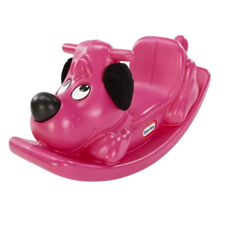 Little Tikes Rockin  Puppy in Magenta  Classic Indoor Outdoor Toddler Ride-on Toy - For Kids Boys Girls Ages 12 Months to 3 Years Old
