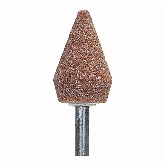 Norton Abrasives Mounted Point,Dia. 7/16 In,Shape B51 61463624418