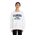 thumbnail image 3 of Miami Florida FL Moving Trip Vacation Sweatshirt, Gifts, Crewneck, 3 of 4