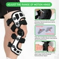 thumbnail image 6 of Komzer OA Unloader Knee Brace Booster for Mild to Moderate Knee Osteoarthritis, Orthopedic Solution for Knee Stability, Pain Relief & Injury Recovery (Silver/Green, L/L), 6 of 7