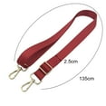 thumbnail image 5 of sunsanly Colorful Bag Shoulder Strap with Snap Hook Clip Adjustable Widened Single Shoulder Crossbody Message Bag Handbag Strap Replacement Bag DIY Accessories, 5 of 8