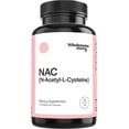 thumbnail image 1 of Wholesome Story NAC Supplement N Acetyl Cysteine 600 mg | Liver, Lung, & Fertility Support | 120 Capsules | 30 Day Supply, 1 of 5