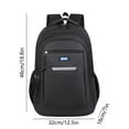 thumbnail image 3 of Floleo Clearance 16 Inch Laptop Backpack Slim Business Travel Backpack Large Capacity Anti-Theft Water Resistant College School Computer Bag for Men Women, 3 of 6