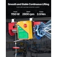 thumbnail image 4 of Electric Hoist,1320 lbs Lifting Capacity,1150W 110V Electric Steel Wire W"with Wireless Remote Control,40ft Single Cable Lifting Height&Pure Copper Motor,for Garage Warehouse Factory, 4 of 6