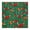 B, variant on CoreLiving Cute Holiday Character Stripe Roll Wrapping Paper, Vibrant Red and Teal Design with Festive Words, Christmas Gift Wrap for Kids, 1 Roll