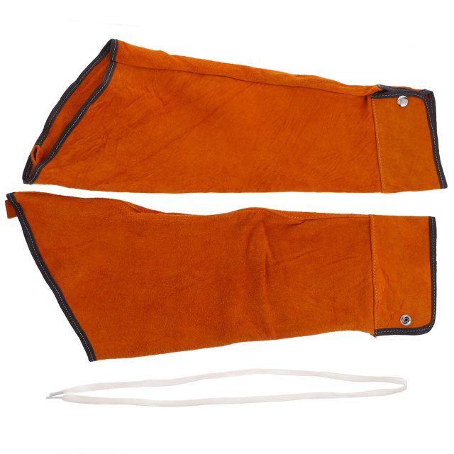 KAKOWELY arm protection guards 2pcs Welding Work Sleeves Arm Protection Sleeves Flame Resistant Safety Sleeves Protective Arm Sleeves Burn Sleeves For Arms Sleeves