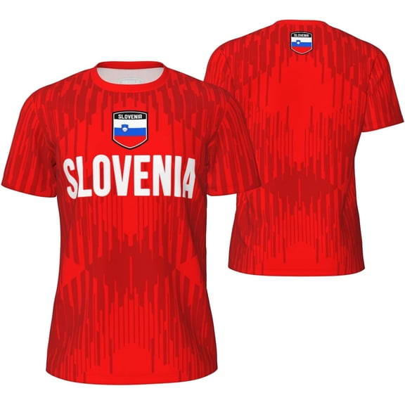 Slovenia (6) T-Shirt for Running Soccer Tennis Fitness Sports Jerseys Shirts