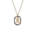 thumbnail image 1 of Collar con Letras de Moda shaofei PdPaola25 Colgante de Lujo Oro, 1 of 2