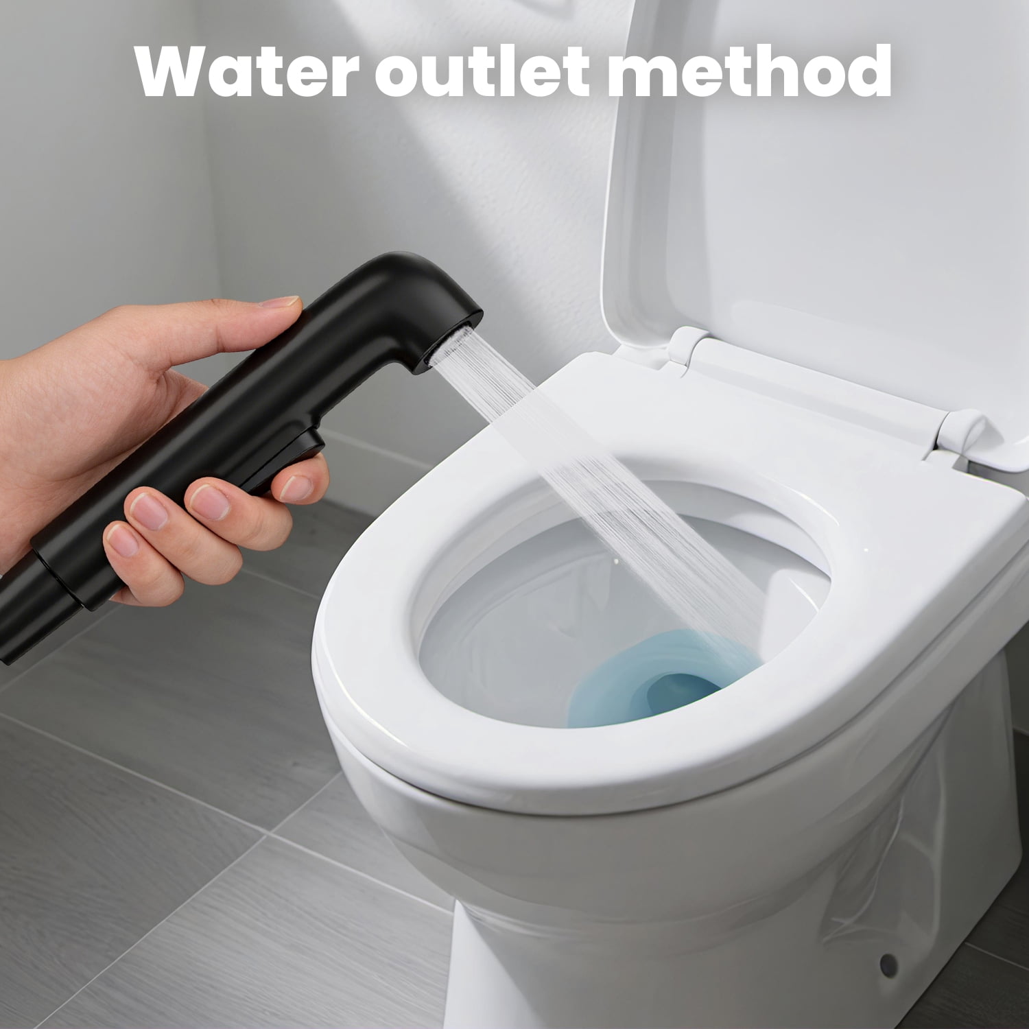 Handheld Bidet Sprayer Bidet Attachment with Shut Off Valve Installation Kit Included