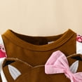 thumbnail image 6 of JSCDRPDWL Christmas Dress Baby Girl Girls 3t Outfits Christmas Toddler Girl Outfit Cozy Gifts 12 Year-old Girl Gifts Clothes for Kids Western Baby, Brown 0-3 Months, 6 of 8