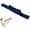 Blue, variant on 8-Section Numbered Resistance Band for Stretching, Yoga, Pilates and Fitness Training with Adjustable Intensity Levels