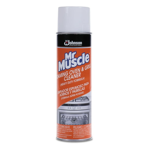 Mr. Muscle Oven/Grill Cleaner Solvent Scent 20 oz Can 6/Carton 682556