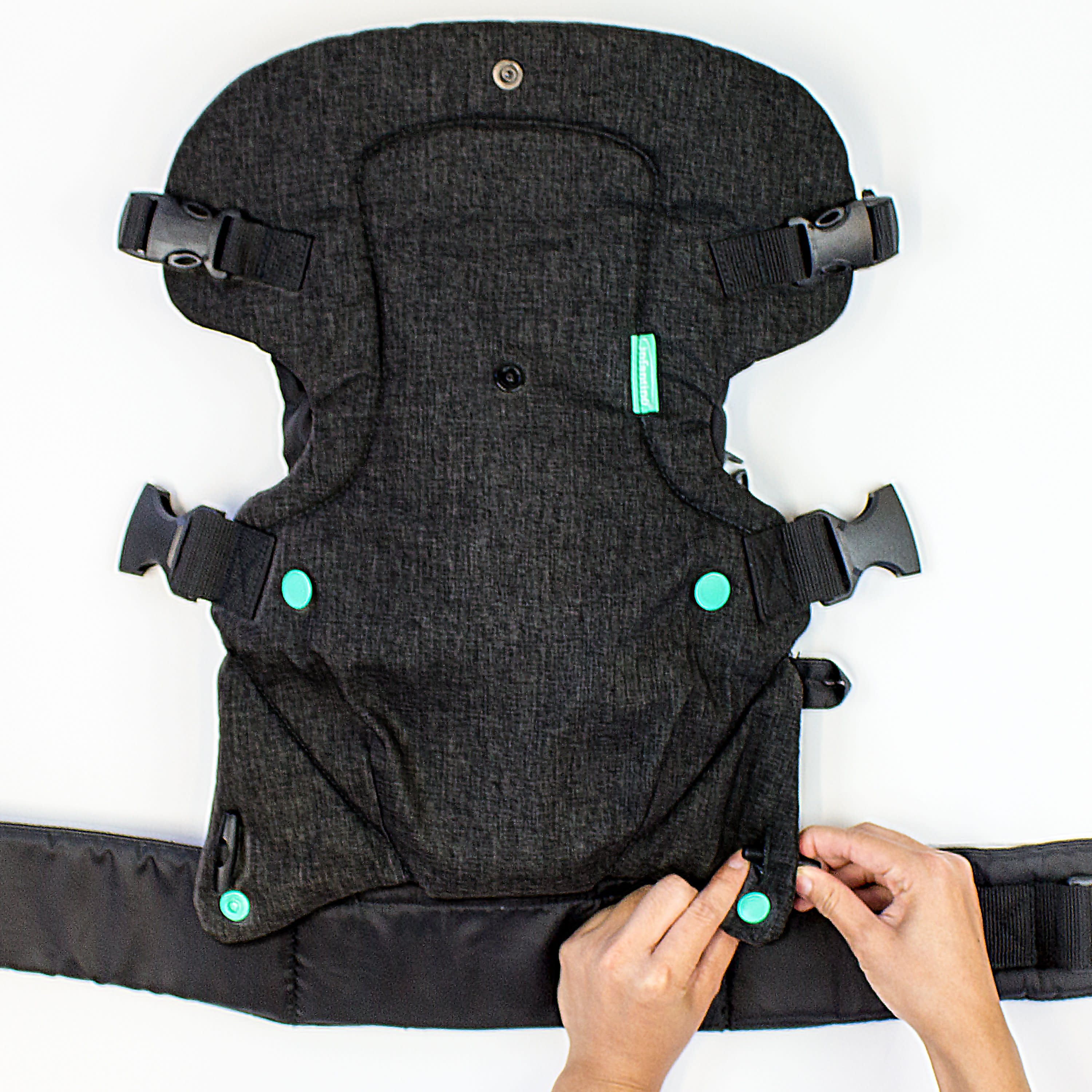Infantino Flip Advanced 4-in-1 Convertible Carrier Light Grey