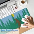 thumbnail image 4 of Long Mouse Pads for Desk,Blue Bigfoot and Guitar Pattern Desk Mats on Top Of Desks, Desk Mouse Pad Extra Large with 3mm Non-Slip Base and Stitched Edge for Gaming,Office,Work,Home 31.5"x11.8", 4 of 6