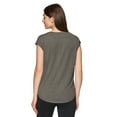 thumbnail image 2 of RBX Active Women's Short Sleeve High Low Soft V-Neck Tee, 2 of 4